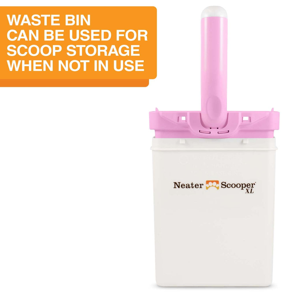 Scoop-to-Bag Cat Litter Scoop for One-Handed Cleanup, Quick-Sift Head and Large-Capacity Bag Bin source image 38
