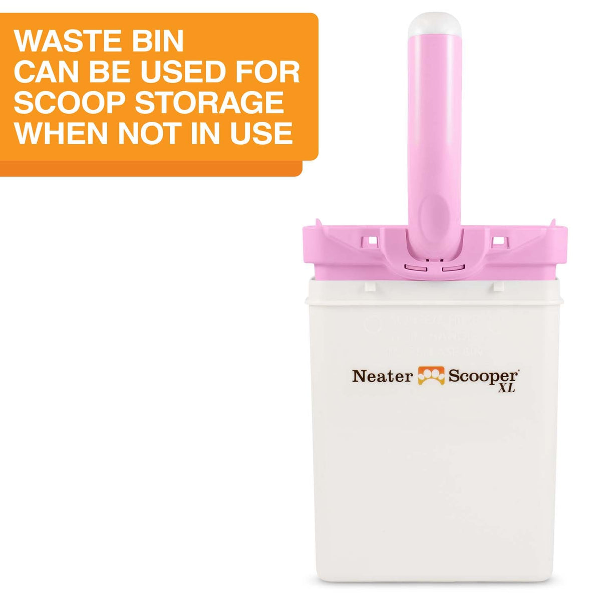 Scoop-to-Bag Cat Litter Scoop for One-Handed Cleanup, Quick-Sift Head and Large-Capacity Bag Bin source image 38