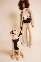 Hands-Free Dog Walking Set for Waist or Shoulder Wear, Neoprene Harness and Compact Pouch Bundle source image 38