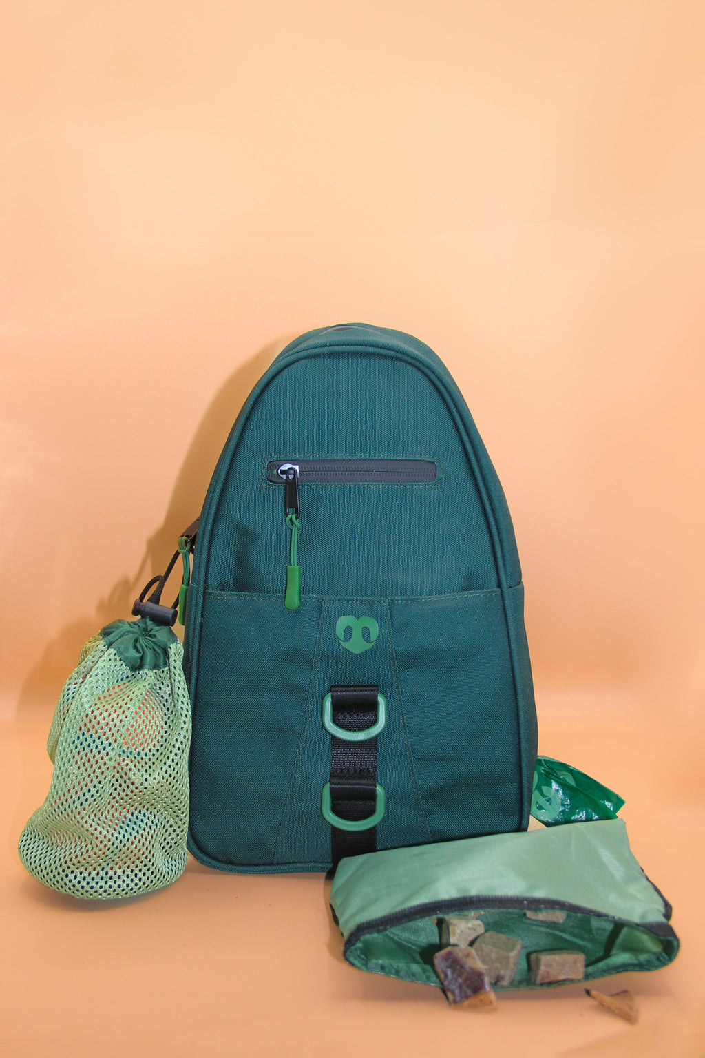 Waterproof Dog Walking Shoulder Bag, Organized Treat and Waste Storage for Training and Daily Outings source image 38