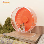 Super-Silent Hamster Exercise Wheel with Adjustable Height and Dual-Bearing Spinner in Four Sizes source image 40