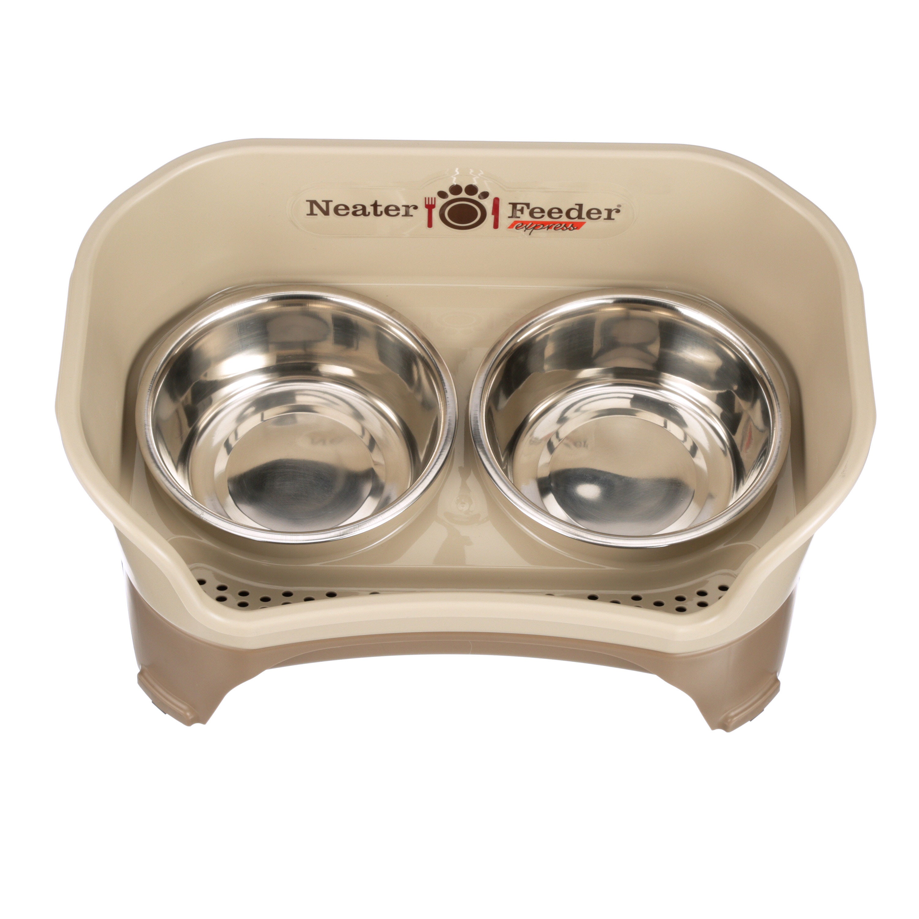Elevated Mess-Proof Pet Feeding Station, Spill-Containment Design and Dishwasher-Safe Stainless Steel Bowls source image 42