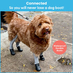 Waterproof Dog Boot Leggings for Winter Walks, Seam-Free TPE Paw Covers and Full-Leg Protection source image 46