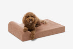 Orthopedic Dog Bed for Small and Medium Dogs, 4-Inch Layered Foam in Headrest and Sofa Styles source image 46