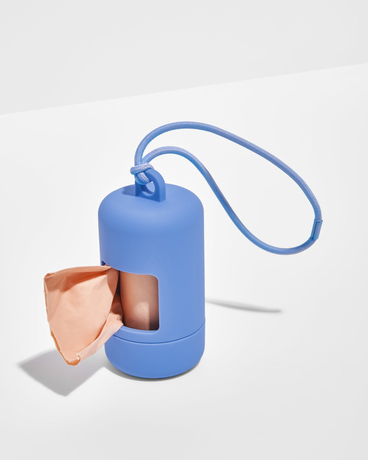 Leash-Attached Dog Waste Bag Dispenser Moonstone