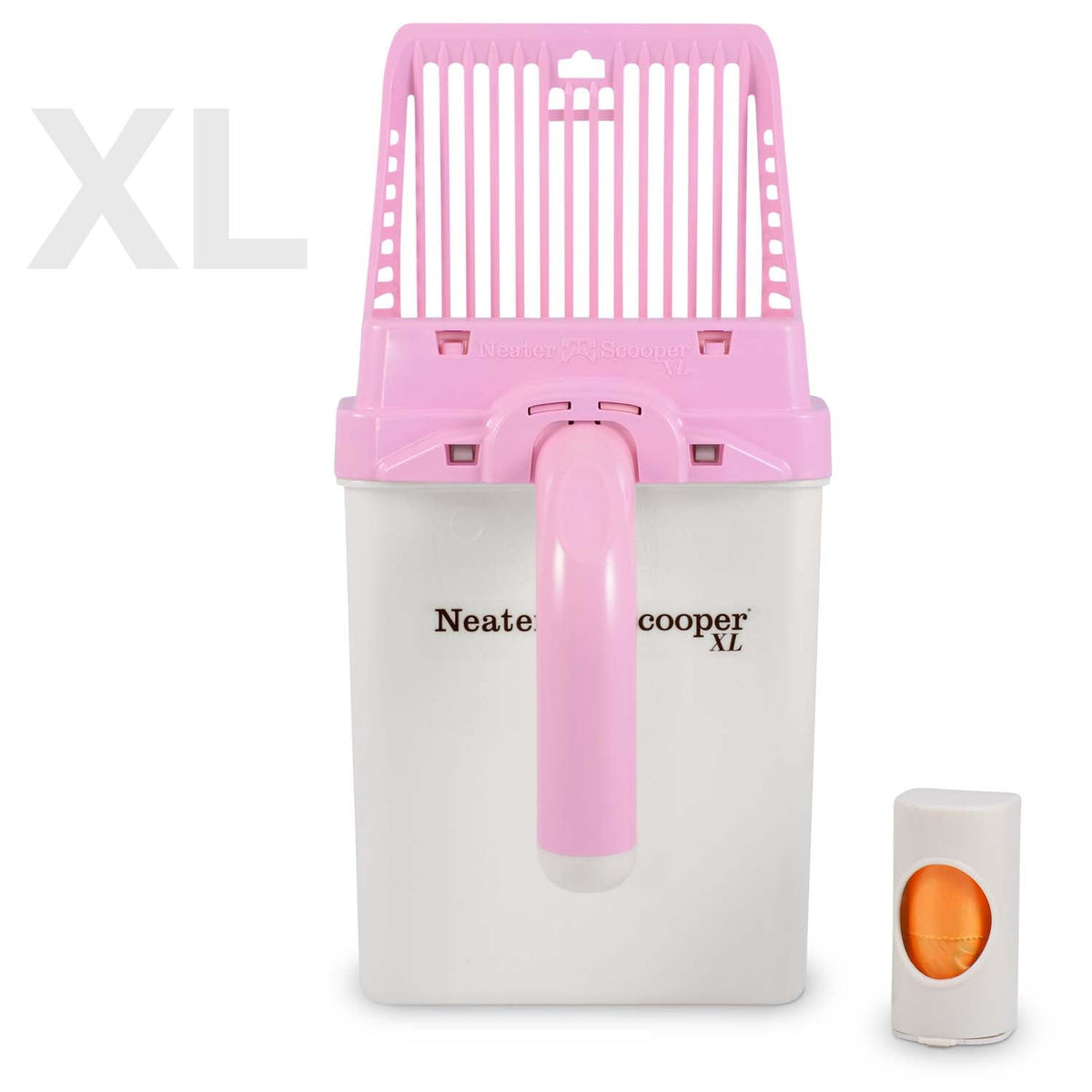 Scoop-to-Bag Cat Litter Scoop for One-Handed Cleanup, Quick-Sift Head and Large-Capacity Bag Bin source image 48