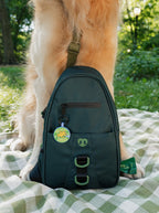 Waterproof Dog Walking Shoulder Bag, Organized Treat and Waste Storage for Training and Daily Outings source image 50