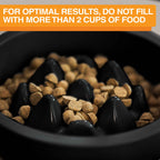 Slow Feeder Dog Bowl, Nine-Peak Non-Skid Two-Cup Design for Flat-Faced and Fast-Eating Dogs source image 53