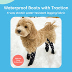 Waterproof Dog Boot Leggings for Winter Walks, Seam-Free TPE Paw Covers and Full-Leg Protection source image 53