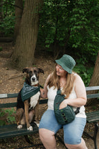 Waterproof Dog Walking Shoulder Bag, Organized Treat and Waste Storage for Training and Daily Outings source image 53