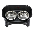 Elevated Mess-Proof Pet Feeding Station, Spill-Containment Design and Dishwasher-Safe Stainless Steel Bowls source image 54