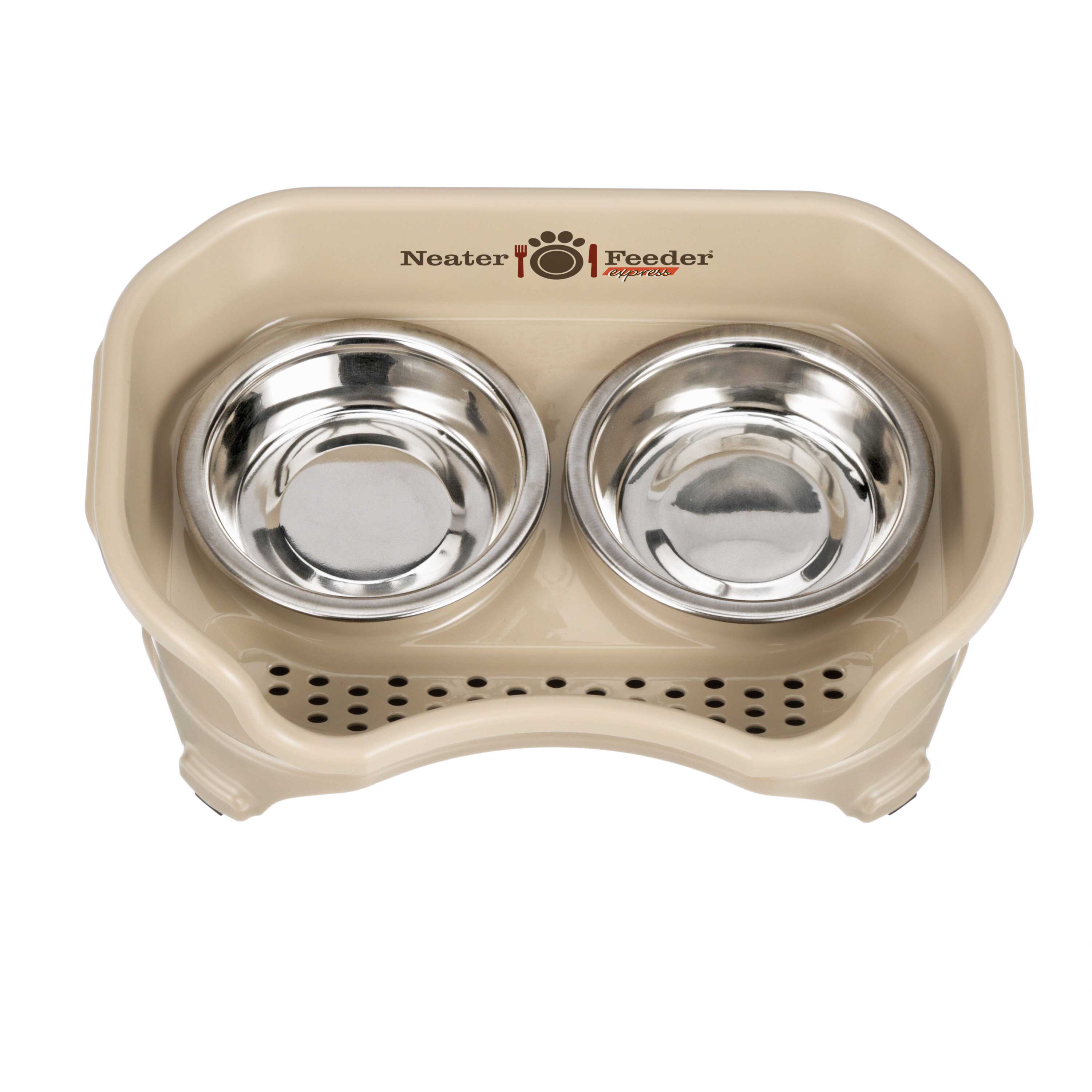 Elevated Mess-Proof Pet Feeding Station, Spill-Containment Design and Dishwasher-Safe Stainless Steel Bowls source image 69
