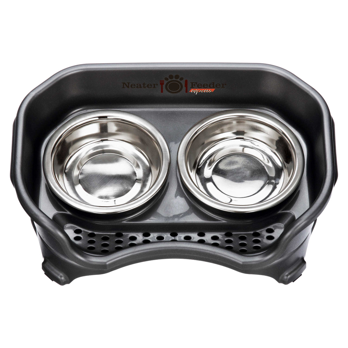 Elevated Mess-Proof Pet Feeding Station, Spill-Containment Design and Dishwasher-Safe Stainless Steel Bowls source image 74