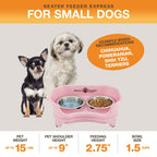 Elevated Mess-Proof Pet Feeding Station, Spill-Containment Design and Dishwasher-Safe Stainless Steel Bowls source image 78