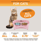 Elevated Mess-Proof Pet Feeding Station, Spill-Containment Design and Dishwasher-Safe Stainless Steel Bowls source image 85