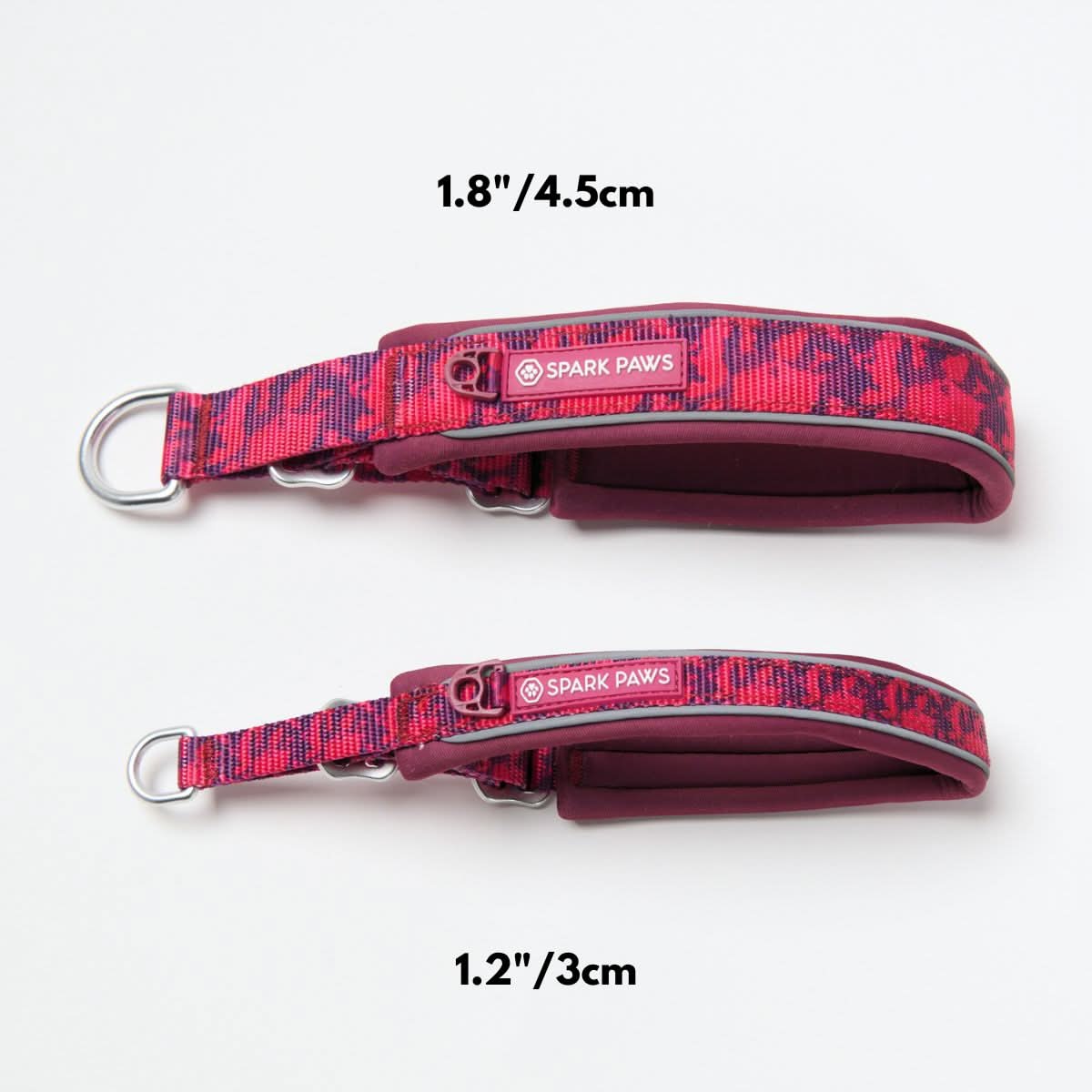 Cushioned Martingale Dog Collar for Gentle Leash Guidance, Limited-Cinch Design in Five Sizes source image 86