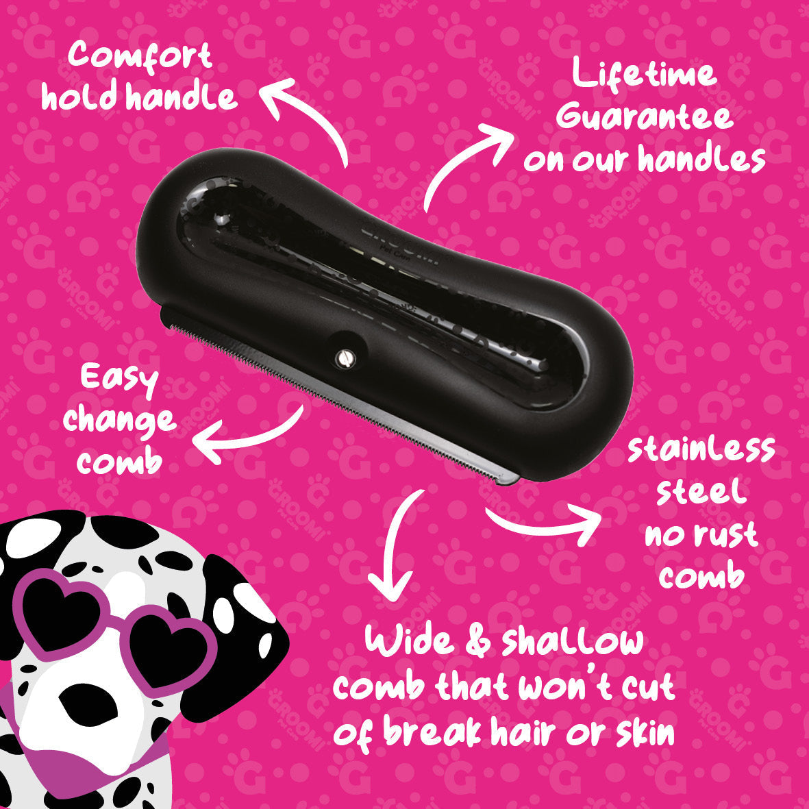 Stainless Steel Pet Deshedding Brush product image 8