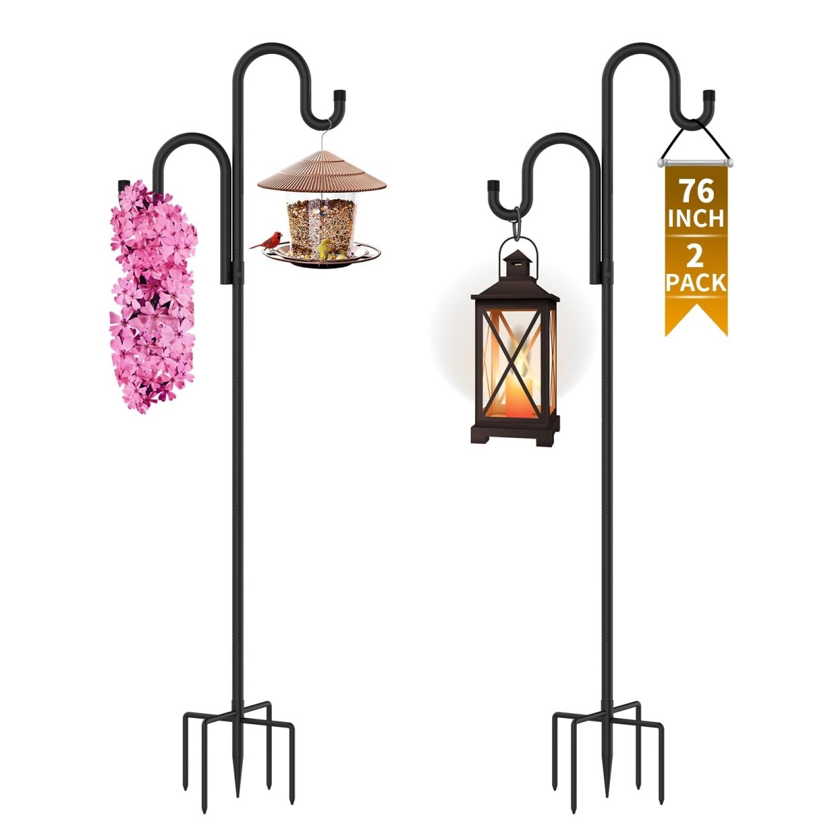Double Shepherd Hook Pole product image 2
