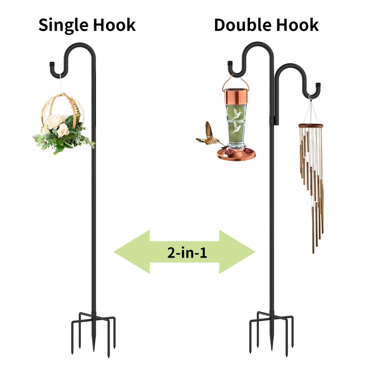 Double Shepherd Hook Pole product image 6
