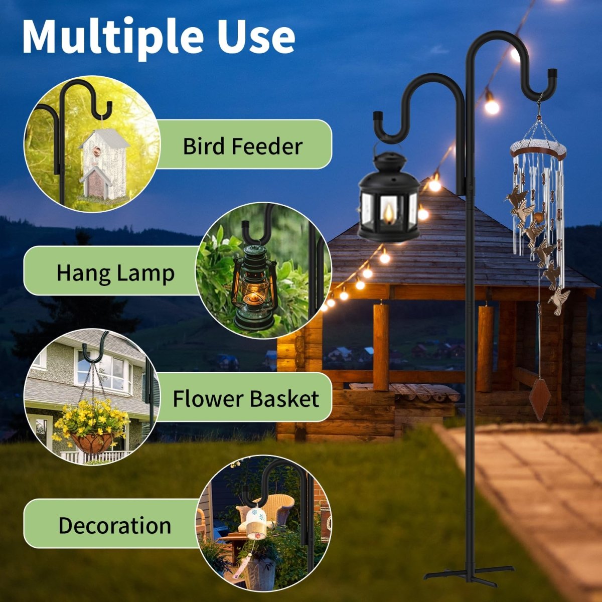 Double Shepherd Hook Pole product image 10