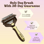 Three-in-One Pet Grooming Brush product image 2