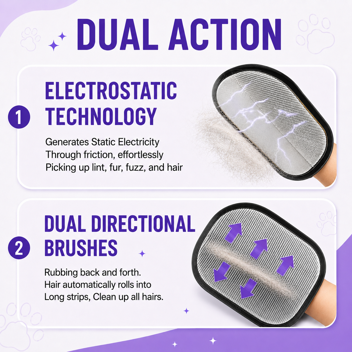 Pet Hair Remover Glove product image 2