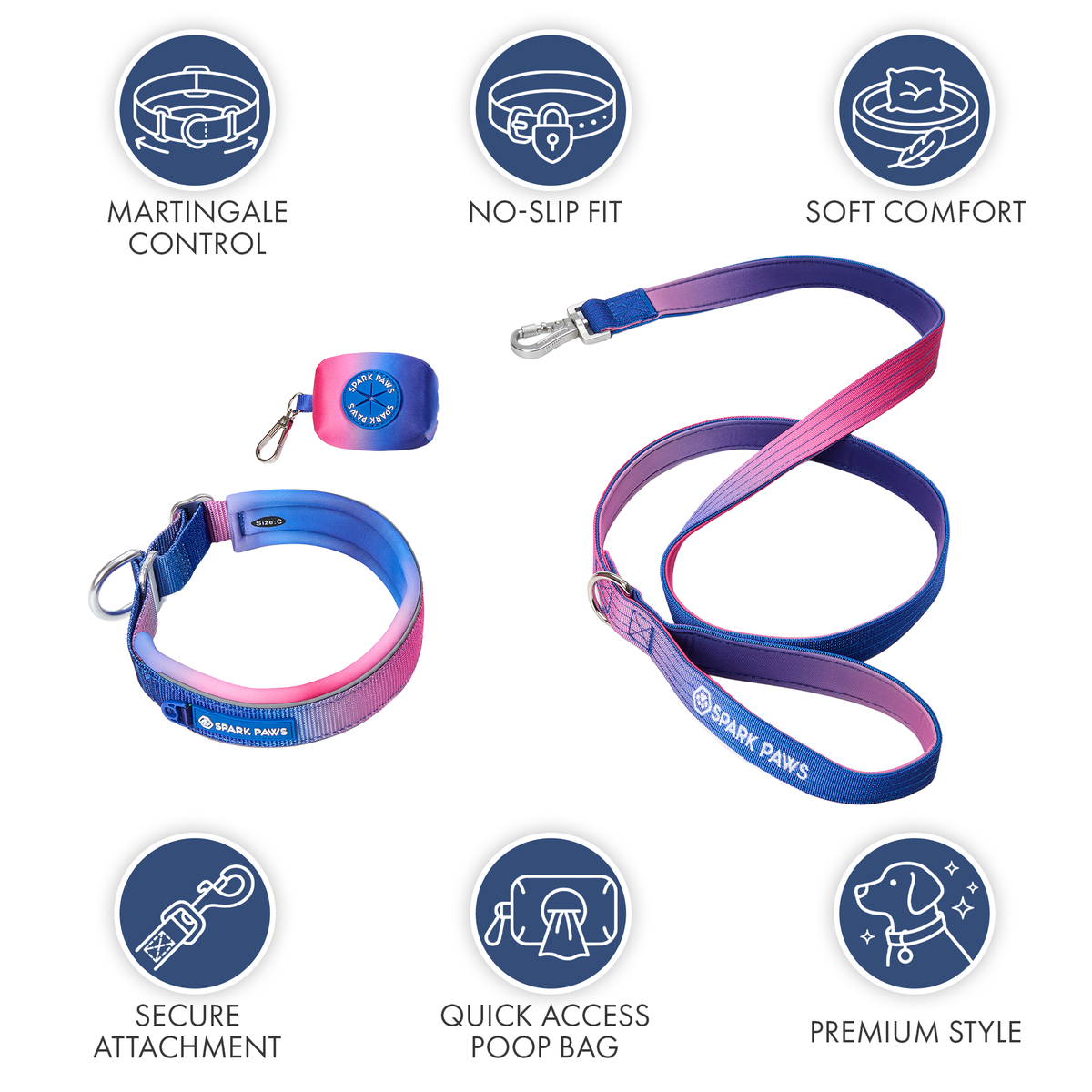 Martingale Dog Collar Set product image 10