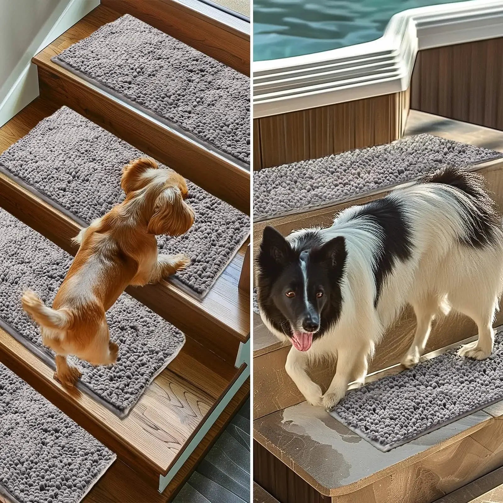 Machine-Washable Dog Stair Runner Treads product image 4