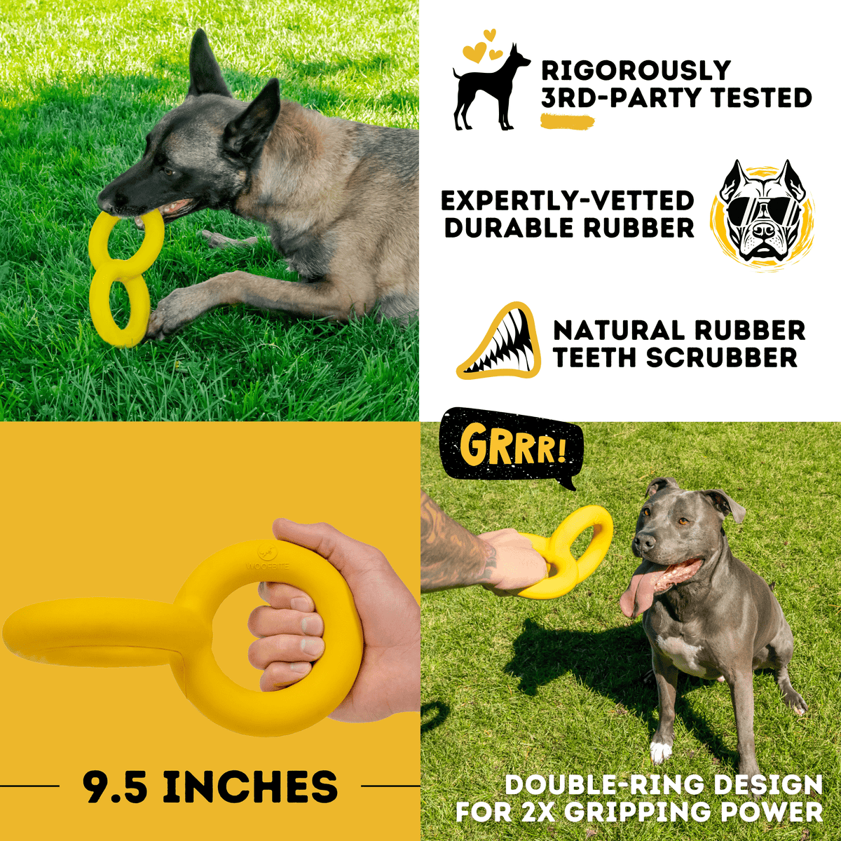 Rubber Dog Tug Toy product image 7