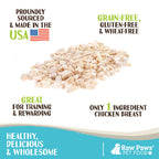 Freeze-Dried Treats: Chicken Breast Rewards for Dogs & Cats, 4-oz Single-Ingredient Snack Pack