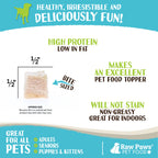 Freeze-Dried Treats: Chicken Breast Rewards for Dogs & Cats, 4-oz Single-Ingredient Snack Pack