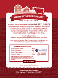 Lightly Cooked Beef Dog Meal Topper product image 1
