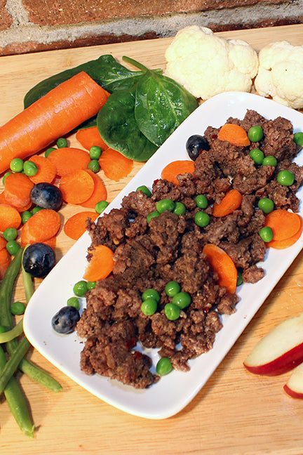 Lightly Cooked Beef Dog Meal Topper product image 2