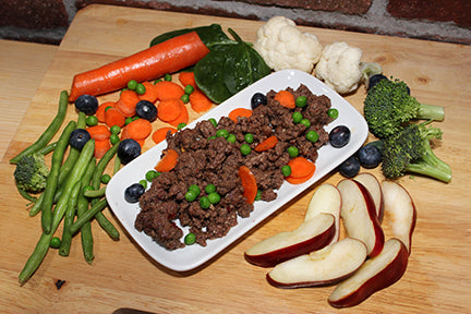Lightly Cooked Beef Dog Meal Topper product image 3
