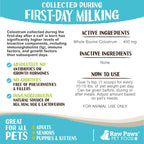 Bovine Colostrum Supplement Powder for Dogs & Cats, 5 oz: Easy Protein Support for Everyday Feeding