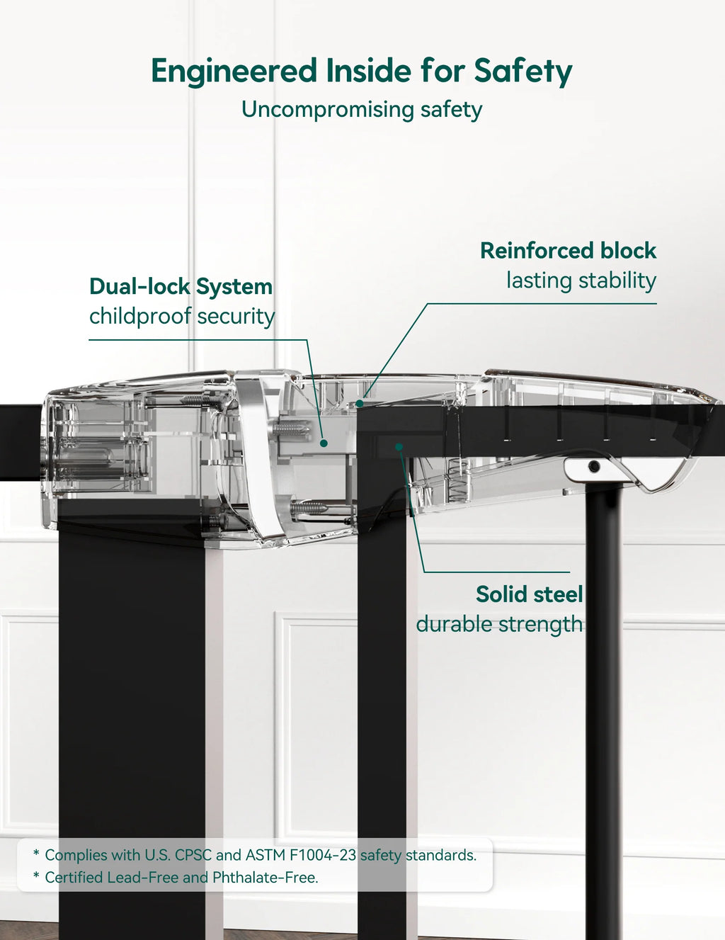 Pressure-Mounted Pet Gate product image 11