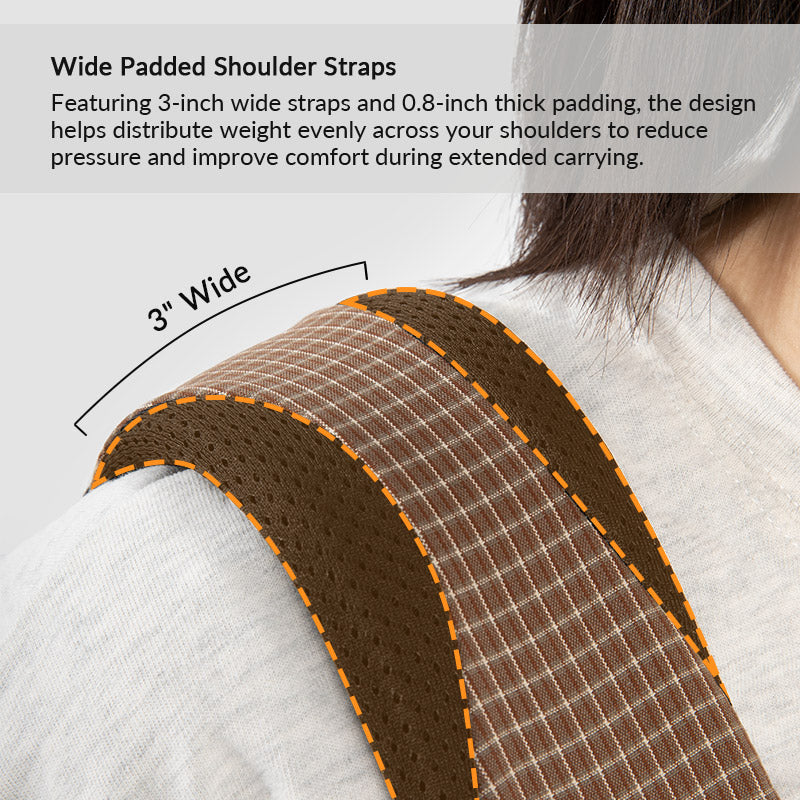 Dog Carrier Backpack for Cool, Comfortable Walks, Travel and Hiking with Four-Leg-Out Airflow