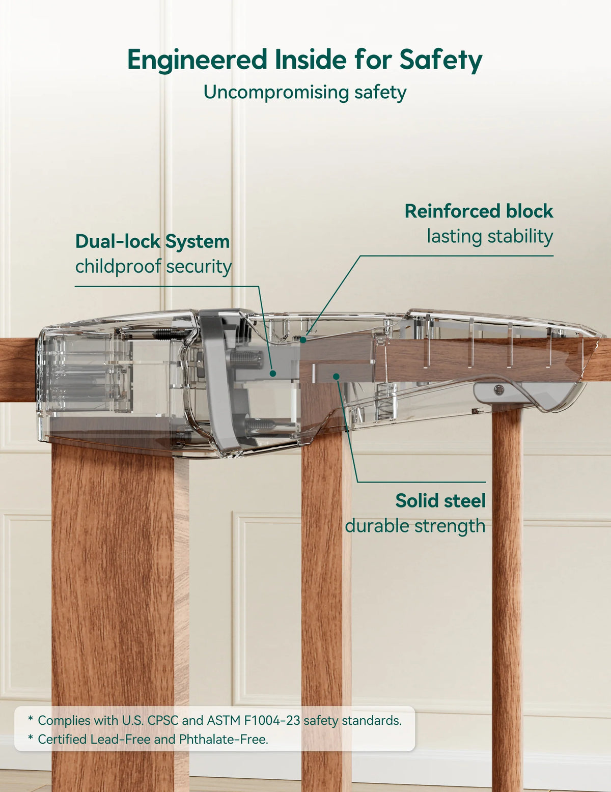 Pressure-Mounted Pet Gate product image 16