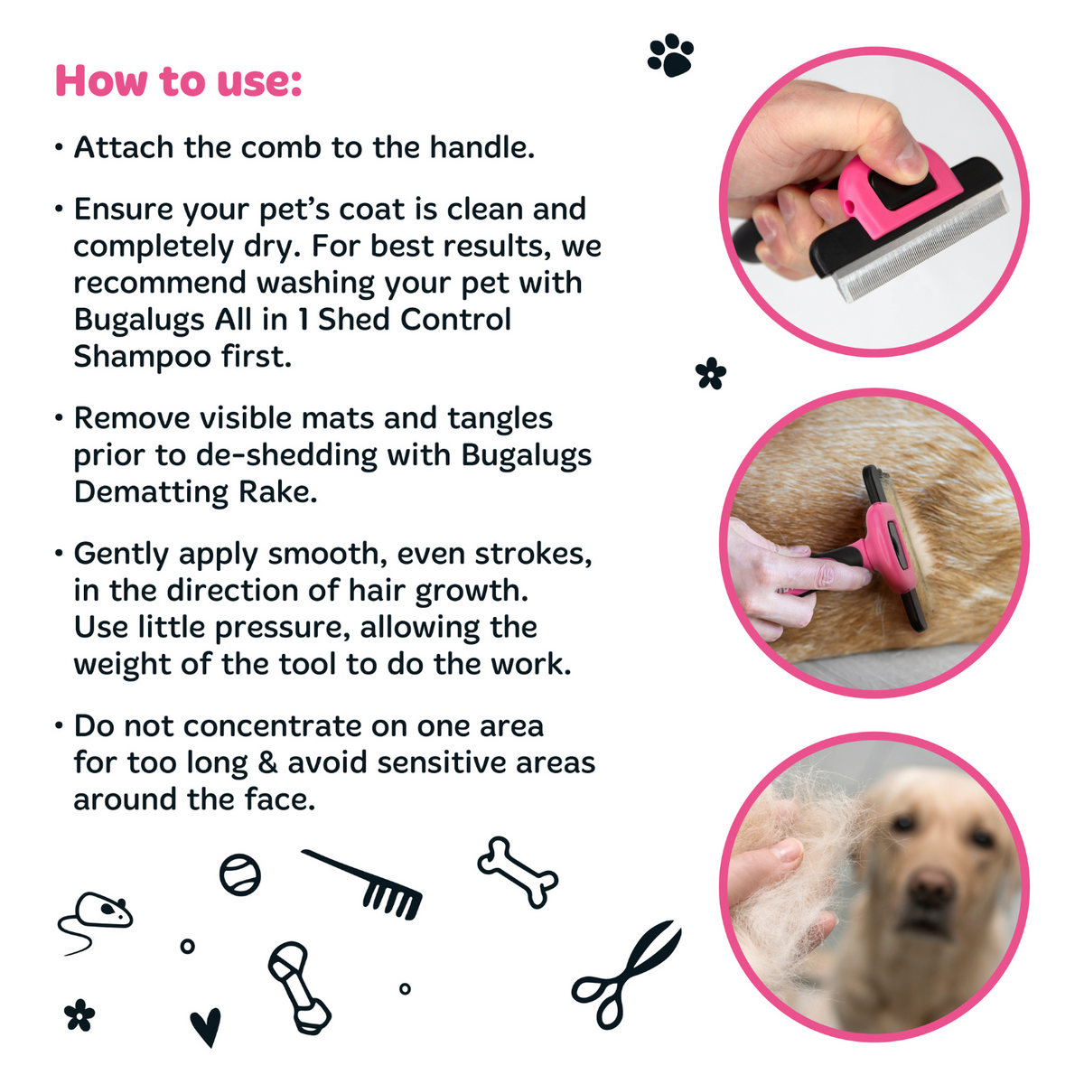 Pet Deshedding Comb product image 7