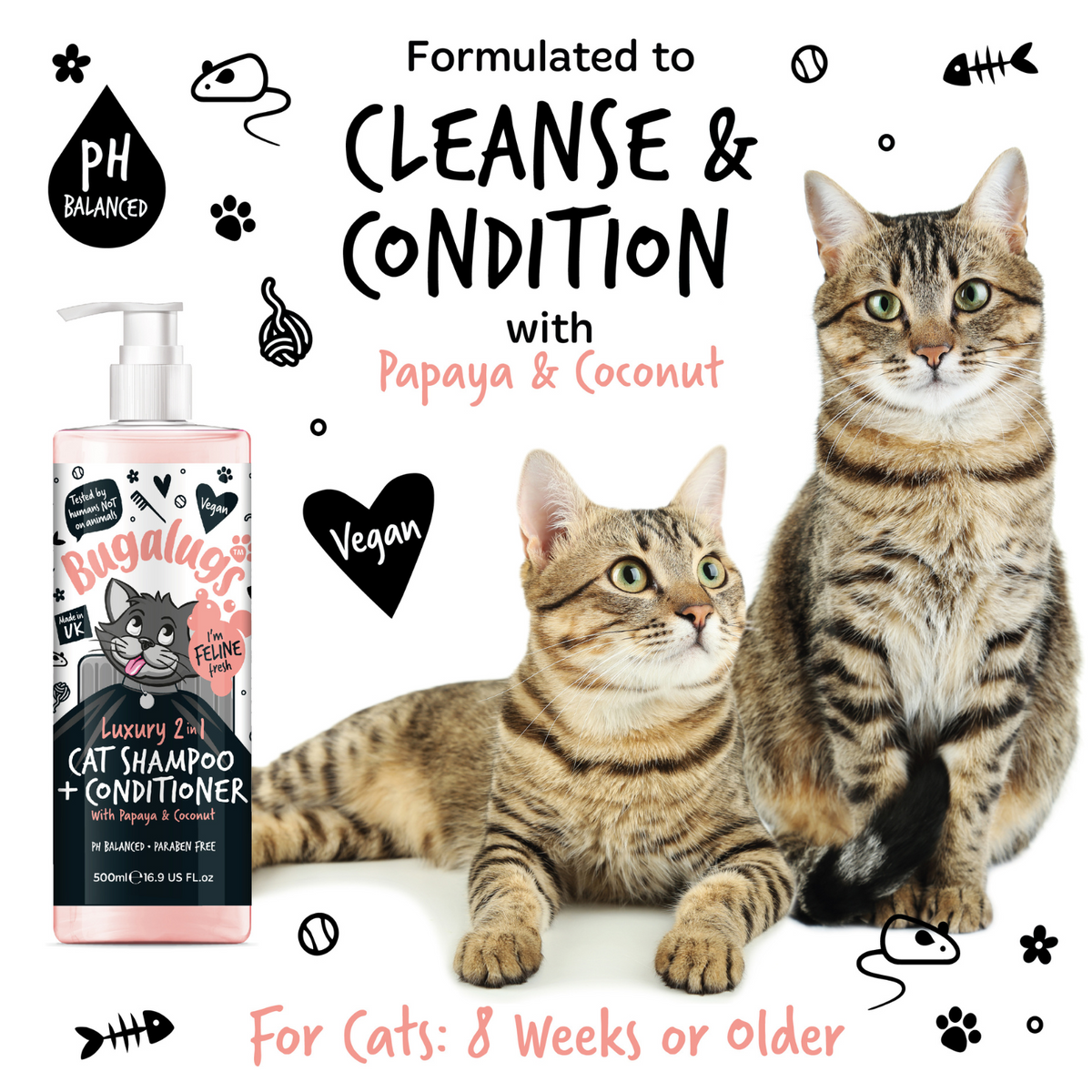 Cat 2-in-1 Shampoo and Conditioner product image 7