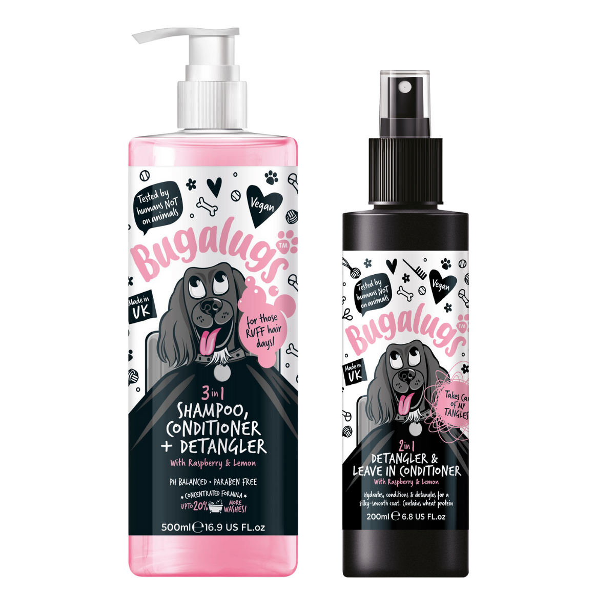 Dog Shampoo & Detangler Set product image 1