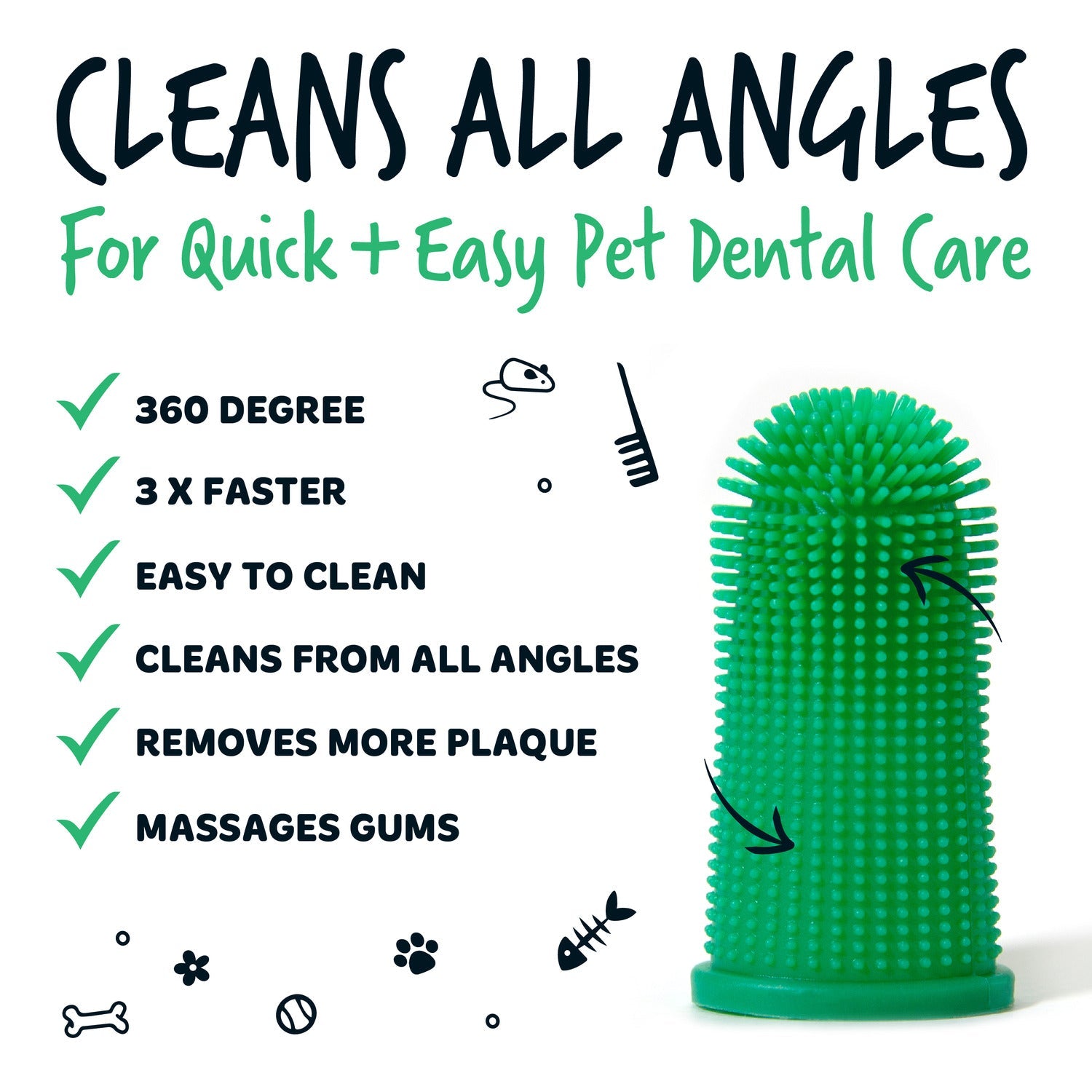 Pet Finger Toothbrush product image 4