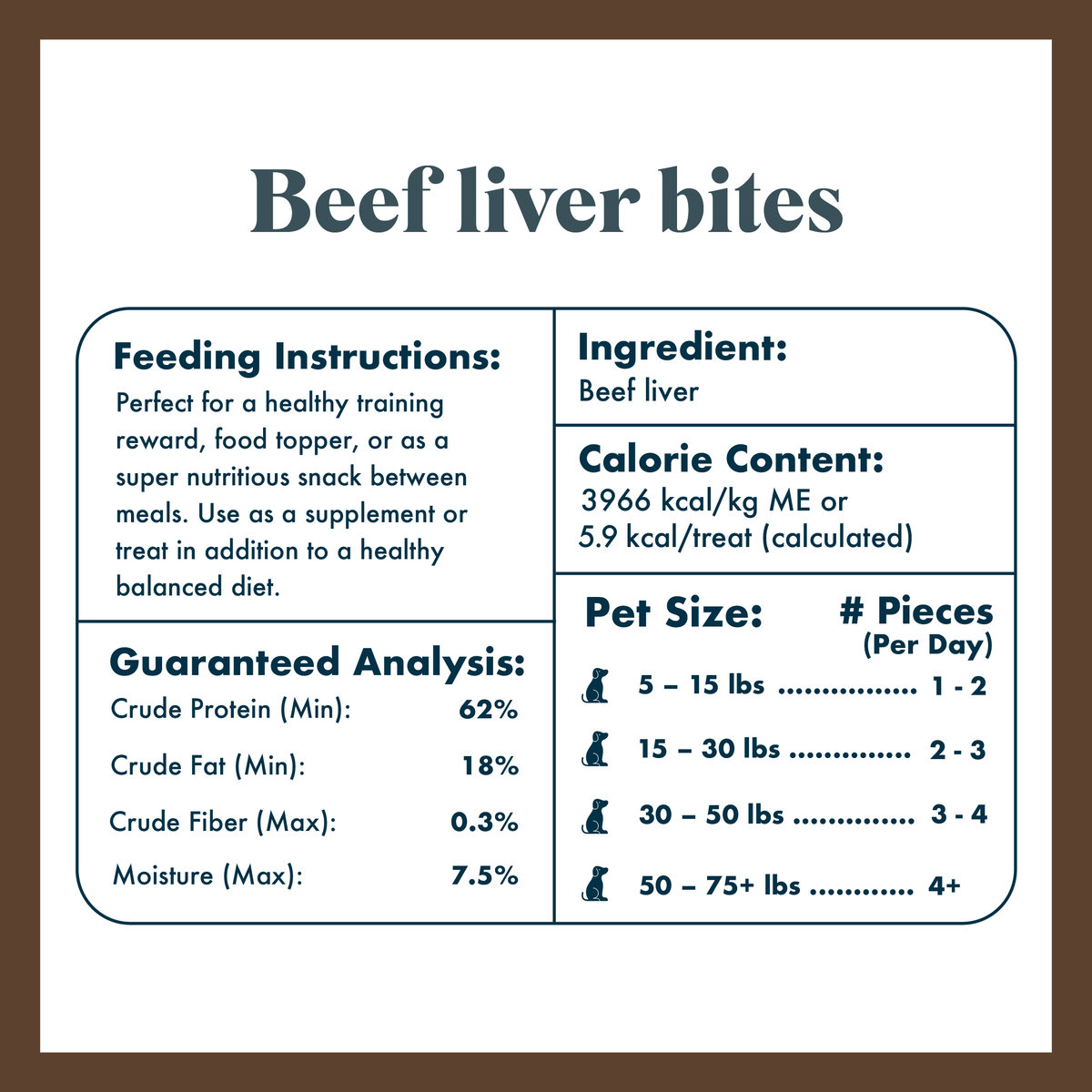 Freeze-Dried Beef Liver Pet Treat product image 5