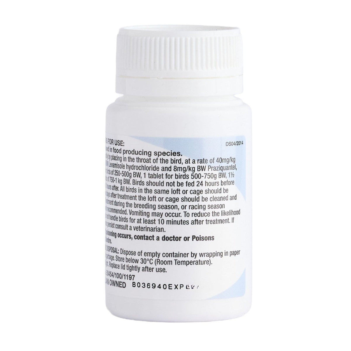Bird Wormer Tablets product image 2