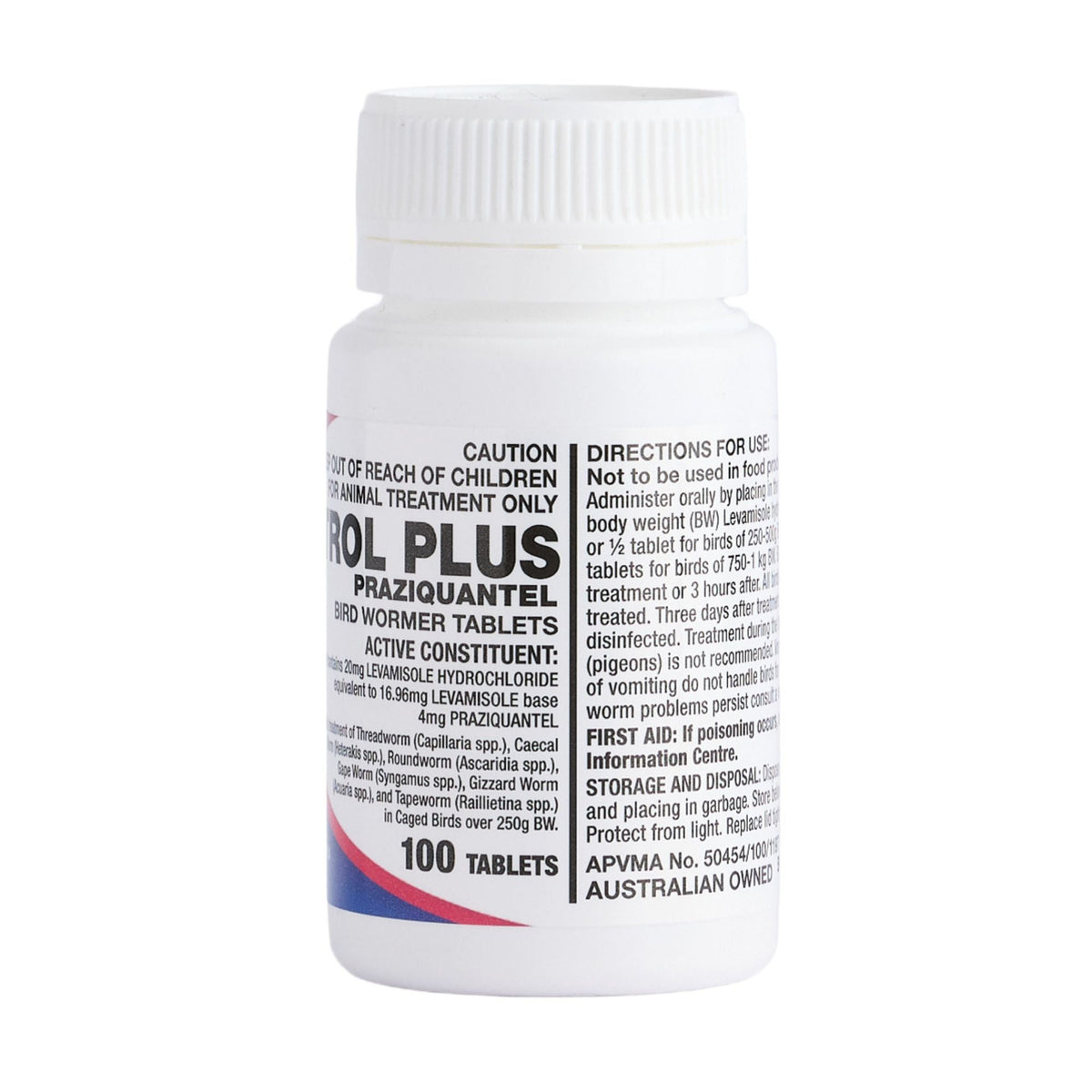 Bird Wormer Tablets product image 3