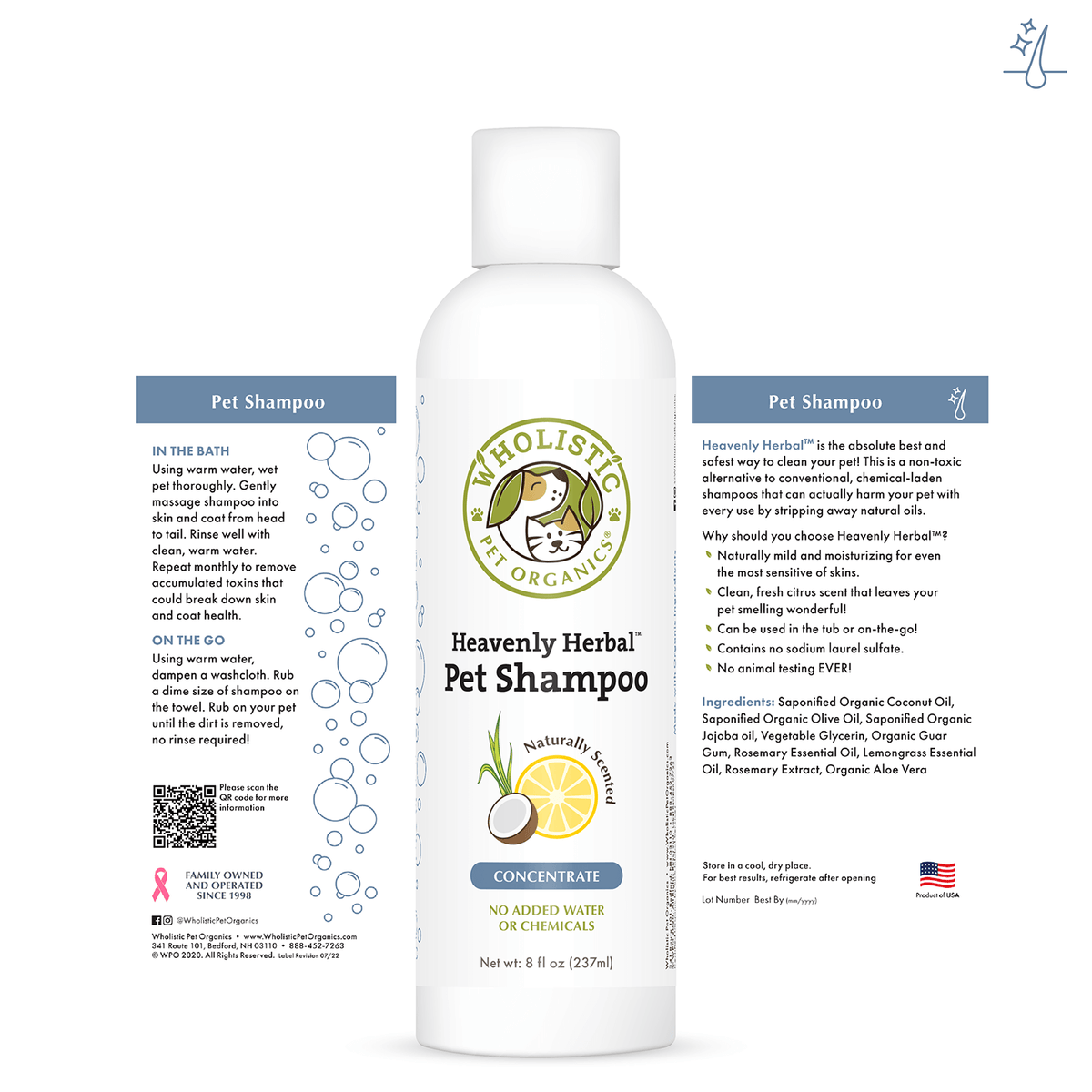 Concentrated Herbal Pet Shampoo product image 4