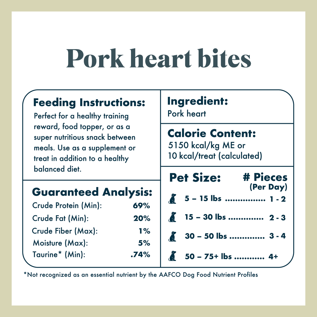 Freeze-Dried Pork Heart Pet Treats product image 5