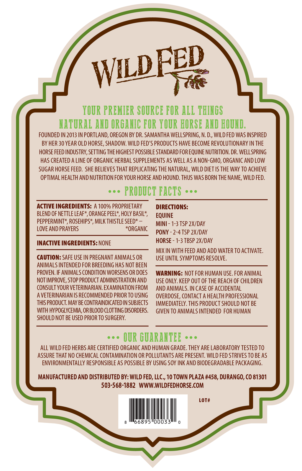 Horse Herbal Supplement product image 2