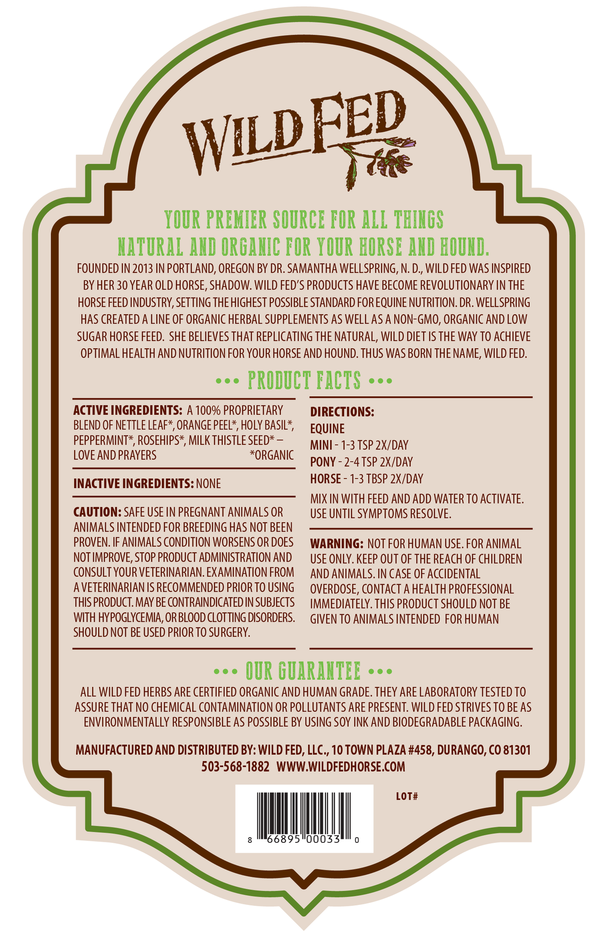 Horse Herbal Supplement product image 2