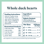 Freeze-Dried Duck Heart Pet Treat product image 5